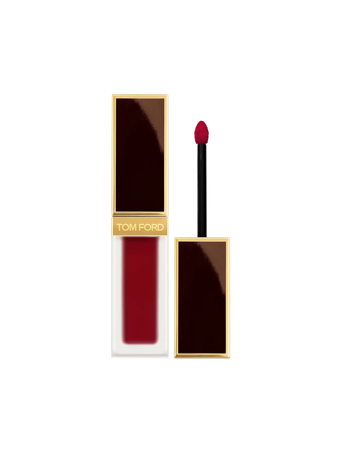 TOM FORD BEAUTY | Lippenstift - Liquid Lip Luxe Matte (02 Lark) | dunkelrot